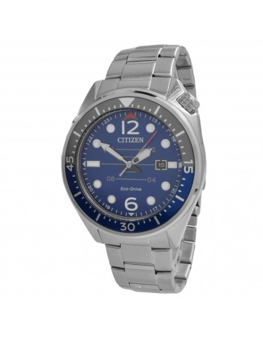 Citizen Men's Watch - Eco-Drive Power Reserve Blue Dial Steel Bracelet | AW1716-83L Par le système avancé 