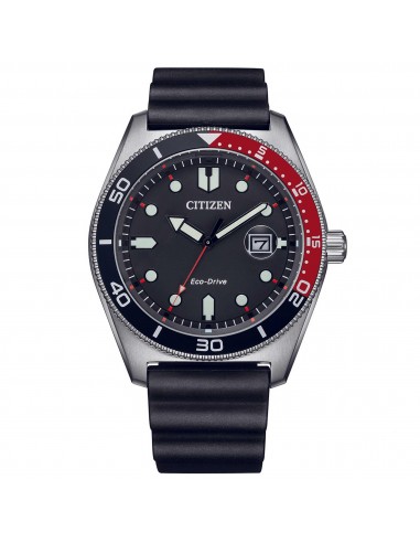 Citizen Men's Watch - Eco-Drive Power Reserve Black Dial Rubber Strap | AW1769-10E Jusqu'à 80% De Réduction