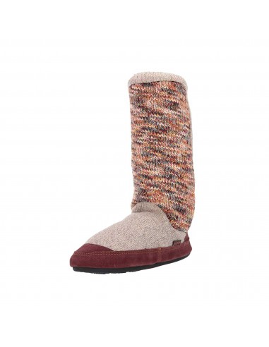 Acorn Women's Slouch Boots - Block Design, Sunset Cable Knit, Medium | A10161SCKWM Les magasins à Paris