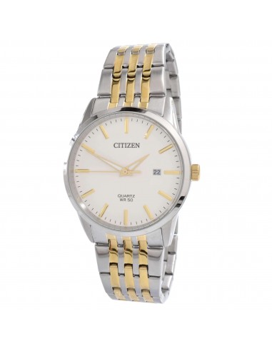 Citizen Men's Watch - Quartz Champagne Dial Silver Steel Bracelet Date | BI5006-81P online