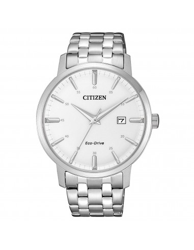 Citizen Men's Watch - Eco-Drive Power Reserve Silver Stainless Steel | BM7460-88H Economisez 