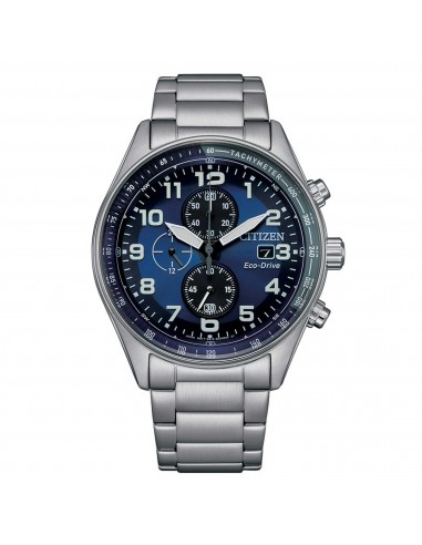 Citizen Men's Watch - Eco-Drive Blue and Black Dial Chronograph Steel | CA0770-72L meilleur choix