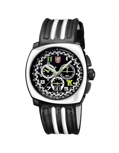 Luminox Men's Watch - Tony Kanaan Chronograph Black and White Dial Strap | XL.1143 pour bénéficier 