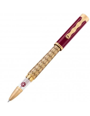 Montegrappa Rollerball Pen - Al Tarikh Yuktab Limited Edition Golden Brass | ISZ4FRIYQ en ligne