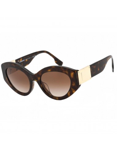 Burberry Women's Sunglasses - Dark Havana Cat Eye Plastic Frame | 0BE4361F 300213 du meilleur 