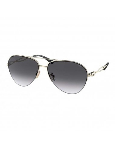 Coach Women's Sunglasses - Gradient Lens Light Gold Black Metal Frame | 0HC7124 90058G pas cher 