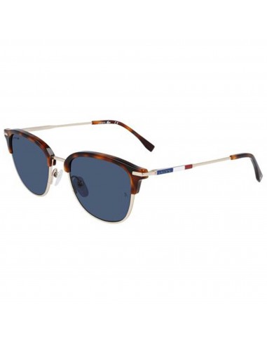 Lacoste Men's Sunglasses - Blue Lens Light Gold/Havana Square Frame | L106SND 718 prix