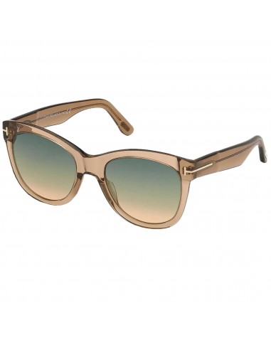 Tom Ford Women's Sunglasses - Wallace Shiny Light Brown Full-Rim Frame | FT0870 45P acheter