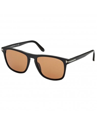 Tom Ford Men's Sunglasses - Gerard-02 Black Acetate Brown Lens Frame | FT0930 01E pas cher chine