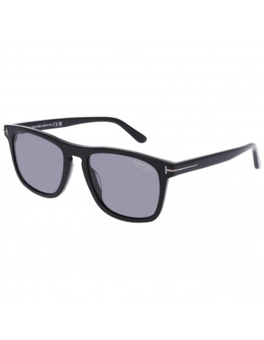 Tom Ford Men's Sunglasses - Gerard-02 Grey Smoke Polarized Lens Black | FT0930-N 01D de pas cher