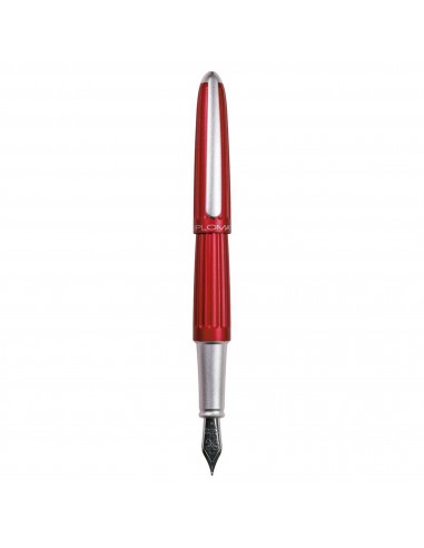 Diplomat Fountain Pen - Aero Red Aluminum with Steel Extra Fine Nib | D40308021 JUSQU'A -70%! 