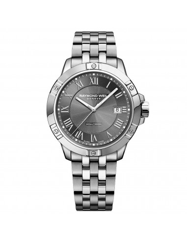 Raymond Weil Men's Quartz Watch - Tango Grey Dial Silver Bracelet | 8160-ST-00608 les muscles