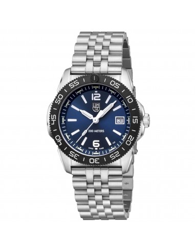 Luminox Men's Quartz Watch - Pacific Diver Ripple Blue Dial Bracelet | 3123.M.SET de France