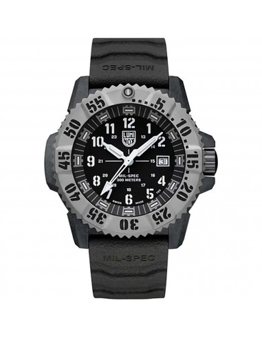 Luminox Men's Quartz Watch - Black Dial Rubber Strap Dive Military Spec | 3351.SET en ligne des produits 