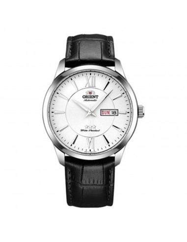 Orient Men's Watch - Manual Wind White Dial Black Leather Strap | RA-AB0003S0BD 2 - 3 jours ouvrés.