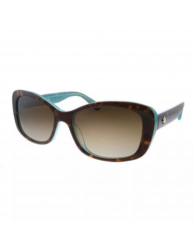 Kate Spade Women's Sunglasses - Havana Aqua Frame Brown Lenses | CLARETTA/P/S 0GHG pas chere