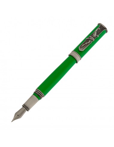 Montegrappa DC Comics Heroes and Villains Green Lantern Fountain Pen (F) ISDCG2LG solde