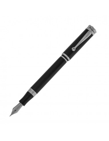 Montegrappa Ducale Black Fountain Pen (M) ISDUR3PC paiement sécurisé