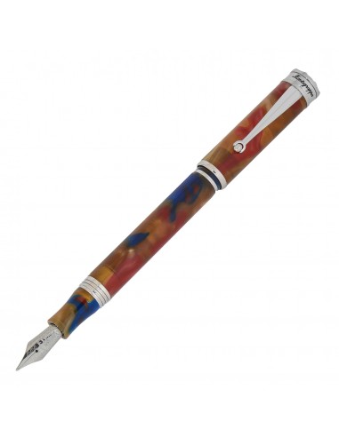 Montegrappa Ducale Murano Astratto Resin Fountain Pen (B) ISDUR5IA le concept de la Pate a emporter 