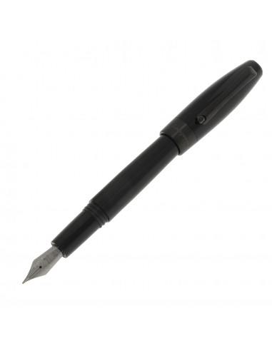 Montegrappa Fortuna Black with Black Trim Fountain Pen (M) Venez découvrir notre 