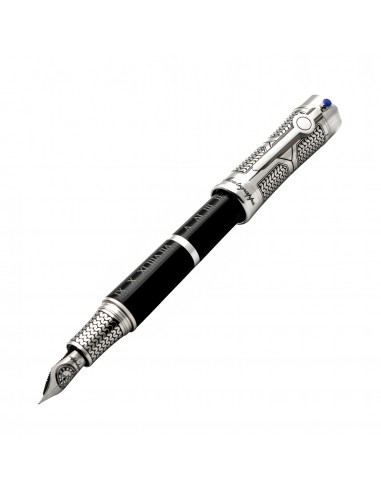 Montegrappa Time & Brain Limited Edition Sterling Silver Fountain Pen (F) ISTNN2SE en stock