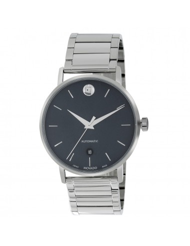 Movado Museum Classic Blue Dial Stainless Steel Date Men's Automatic Watch 607302 le des métaux précieux