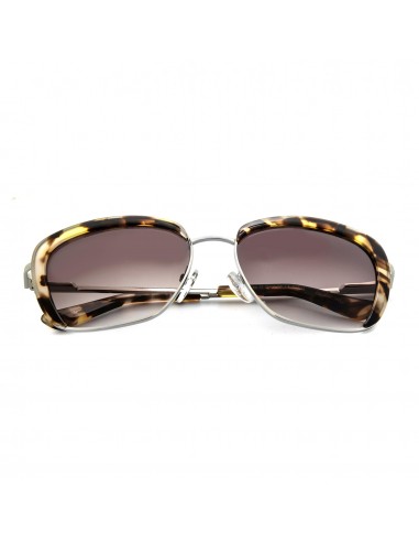 Oscar De La Renta Acetate Silver & Brown Cat Eye Sunglasses SSC4040CEI-045 2 - 3 jours ouvrés.