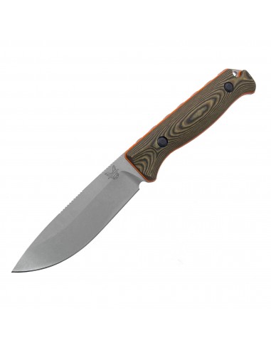 Benchmade Skinner Knife - Saddle Mountain Richlite/Orange Handle | 15002-1 Voir les baskets