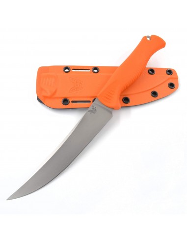 Benchmade Hunting Knife - Meatcrafter Orange Santoprene Handle Fixed Blade | 15500 ouvre sa boutique