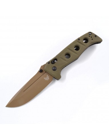 Benchmade Knife with Ballistics Nylon Sheath - Mini Adamas Olive Drab Handle | 275FE-2 commande en ligne