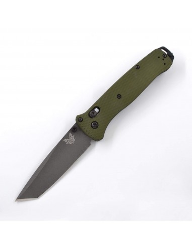 Benchmade Pocket Knife - Bailout Green Aluminum Handle Grey Tanto Blade | 537GY-1 acheter