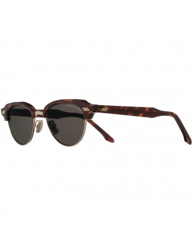 Cutler And Gross Women's Sunglasses - Full Rim Dark Turtle Round Frame | CG1335S 004 meilleur choix