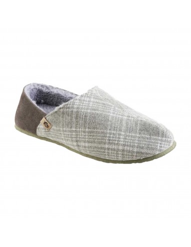 Acorn Men's Slippers - Parker Algae Sole Grey Plaid Flannel, Large | A20158GPLML 2 - 3 jours ouvrés.