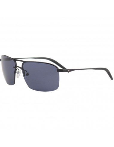 Costa Del Mar Men's Sunglasses - Matte Black Bio Metal Frame | SKIMMER SKM 11 OGP Voir les baskets