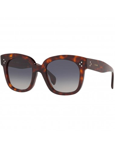 Celine Women's Sunglasses - Full Rim Tortoise Acetate Square Frame | CL4002UN 54D Venez acheter