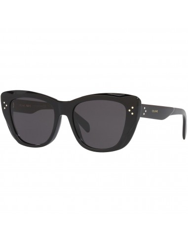 Celine Women's Sunglasses - Grey Lens Shiny Black Butterfly Frame | CL40199I 01A de technologie