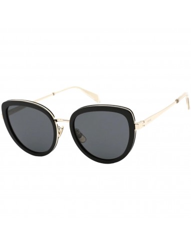 Celine Women's Sunglasses - Full Rim Black Acetate and Metal Frame | CL40203U 01A À commander