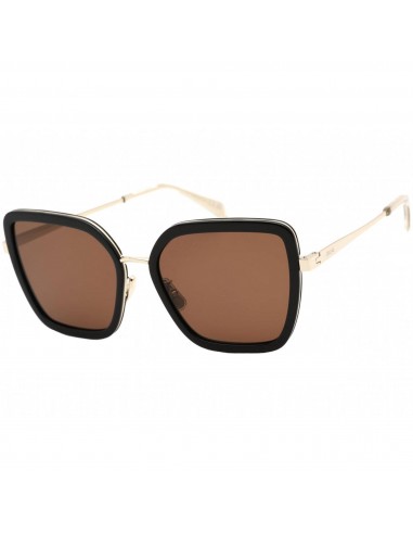 Celine Women's Sunglasses - Shiny Black and Gold Metal Cat Eye Frame | CL40221U 01E JUSQU'A -70%! 