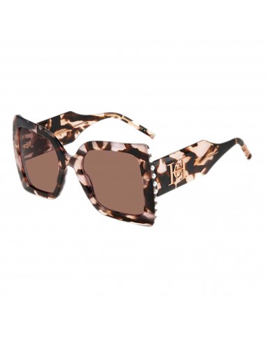 Carolina Herrera Women's Sunglasses - Havana Pink Butterfly Frame | CH 0001/S 00T4 4S de votre