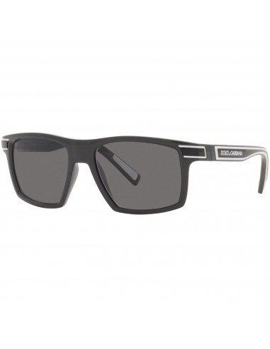 Dolce & Gabbana Men's Sunglasses - Crystal Lens Grey Plastic Frame | 0DG6160 310181 le concept de la Pate a emporter 