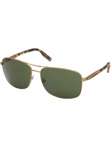 Ermenegildo Zegna Men's Sunglasses - Green Plastic Lens Pilot Shaped | EZ0176 34N Toutes les collections ici