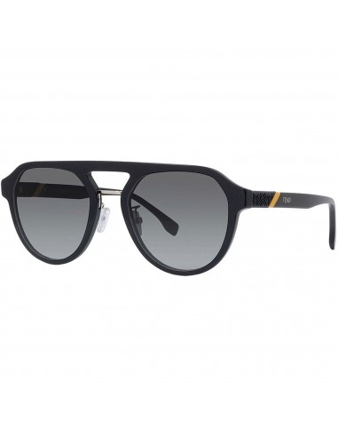 Fendi Women's Sunglasses - Gradient Lens Full Rim Black Plastic Frame | FE40003U 01B france