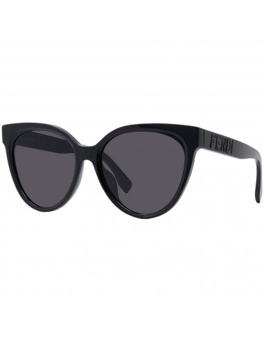 Fendi Women's Sunglasses - Full Rim Black Plastic Cat Eye Shape Frame | FE40008U 01A s'inspire de l'anatomie humaine