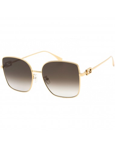 Fendi Women's Sunglasses - Gradient Lens Full Rim Gold Square Frame | FE40013U 30F Toutes les collections ici