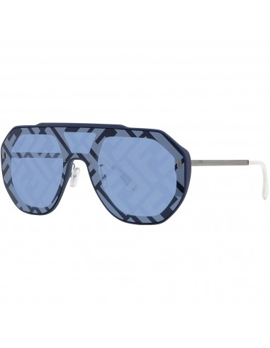 Fendi Women's Sunglasses - Blue with Logo Lens Acetate Aviator Frame | FE40006U 13X JUSQU'A -70%! 