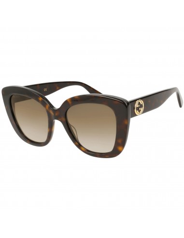 Gucci Women's Sunglasses - Gradient Lens Tortoiseshell Plastic Frame | GG0327S 002 Economisez 