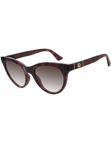 Gucci Women's Sunglasses - Brown Lens Havana Injected Plastic Frame | GG0763S 002 hantent personnes