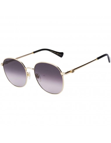 Gucci Women's Sunglasses - Gradient Lens Gold and Black Metal Frame | GG1142S 001 2 - 3 jours ouvrés.