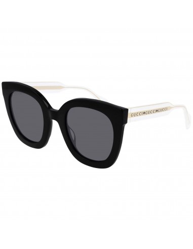 Gucci Women's Sunglasses - Nylon Lens Shiny Black and Clear Frame | GG0564SN 001 de France