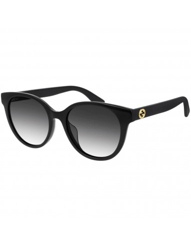 Gucci Women's Sunglasses - Full Rim Black Plastic Round Shape Frame | GG0702SKN 001 Véritable concentré